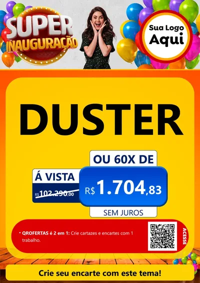 Modelo de Cartaz para Cartaz A4 Vertical