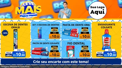 Modelo de TV para TV Horizontal com o tema Leve Mais, Pague Menos para Higiene Pessoal