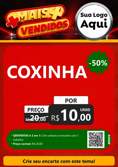 Modelo de Cartaz para Cartaz A4 Vertical
