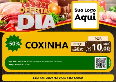 Modelo de Cartaz para Cartaz A4 Horizontal