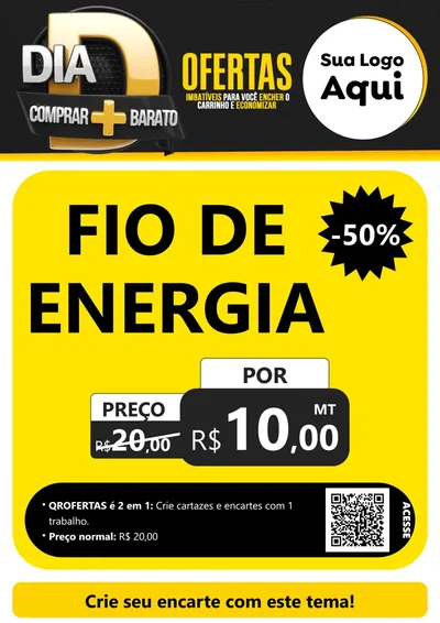 Modelo de Cartaz para Cartaz A4 Vertical