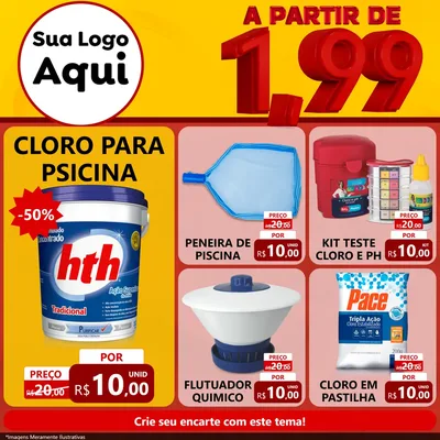 Modelo de Rede Social para Feed Facebook com o tema A Partir de Um e Noventa e Nove - 1,99