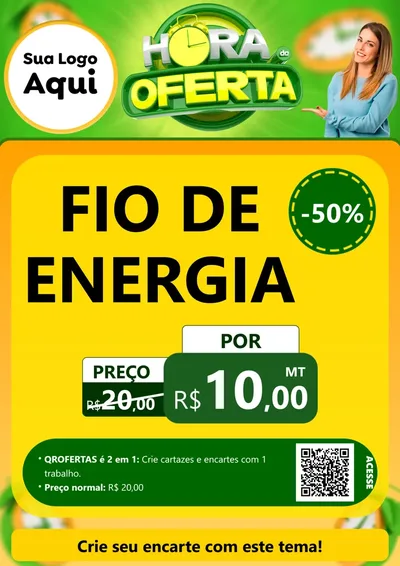 Modelo de Cartaz para Cartaz A4 Vertical