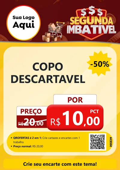 Modelo de Cartaz para Cartaz A4 Vertical