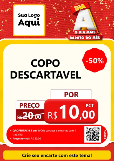 Modelo de Cartaz para Cartaz A4 Vertical