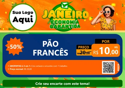 Modelo de Cartaz para Cartaz A4 Horizontal