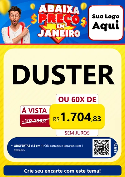 Modelo de Cartaz para Cartaz A4 Vertical
