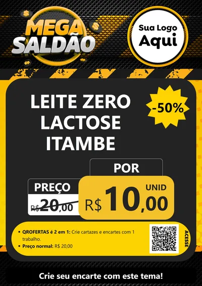 Modelo de Cartaz para Cartaz A4 Vertical