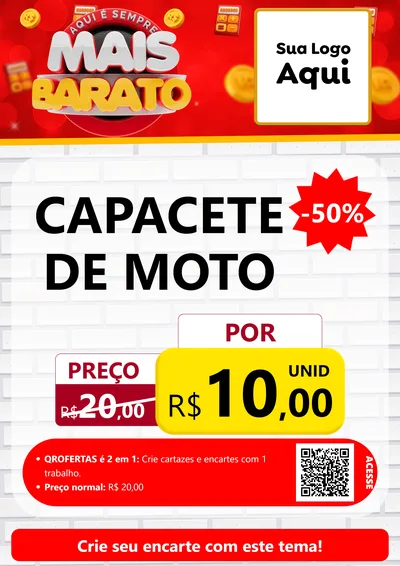 Modelo de Cartaz para Cartaz A4 Vertical