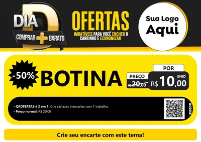 Modelo de Cartaz para Cartaz A4 Horizontal
