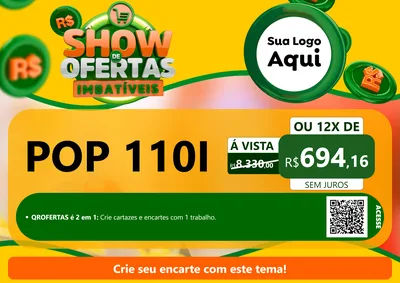 Modelo de Cartaz para Cartaz A4 Horizontal