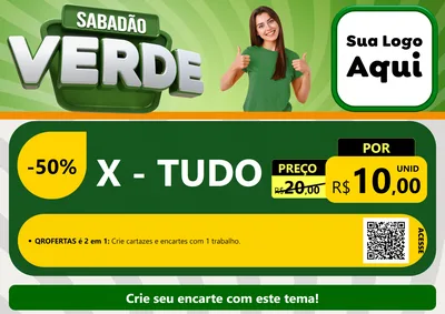 Modelo de Cartaz para Cartaz A4 Horizontal
