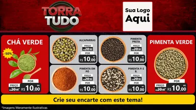 Modelo de TV para TV Horizontal com o tema Torra Tudo para Produtos Naturais