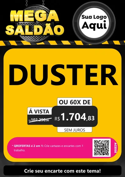 Modelo de Cartaz para Cartaz A4 Vertical