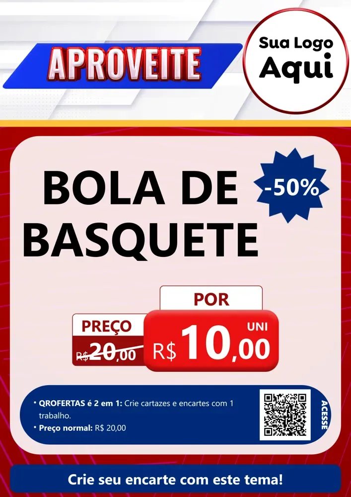 Modelo de Cartaz para Cartaz A4 Vertical com o tema Aproveite para Artigos Esportivos