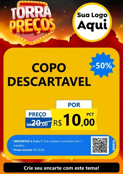 Modelo de Cartaz para Cartaz A4 Vertical