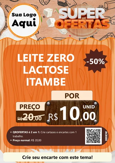 Modelo de Cartaz para Cartaz A4 Vertical