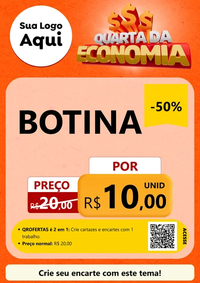Modelo de Cartaz para Cartaz A4 Vertical