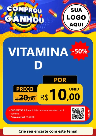 Modelo de Cartaz para Cartaz A4 Vertical