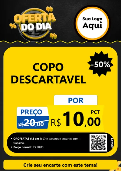 Modelo de Cartaz para Cartaz A4 Vertical