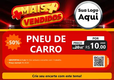 Modelo de Cartaz para Cartaz A4 Horizontal
