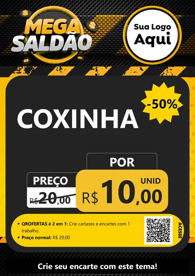 Modelo de Cartaz para Cartaz A4 Vertical