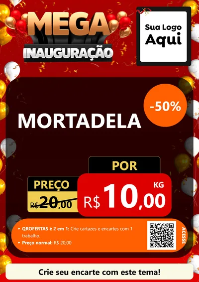 Modelo de Cartaz para Cartaz A4 Vertical