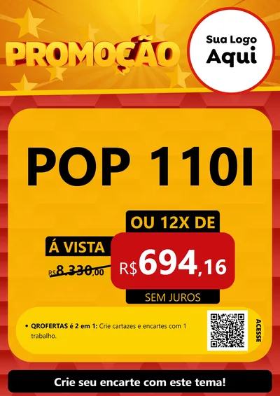 Modelo de Cartaz para Cartaz A4 Vertical