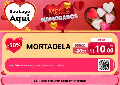 Modelo de Cartaz para Cartaz A4 Horizontal