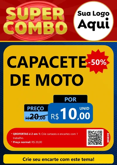 Modelo de Cartaz para Cartaz A4 Vertical