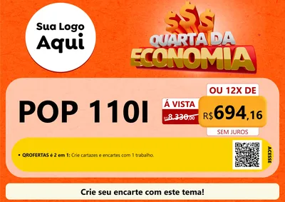 Modelo de Cartaz para Cartaz A4 Horizontal