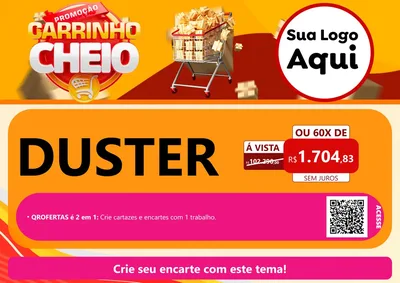 Modelo de Cartaz para Cartaz A4 Horizontal
