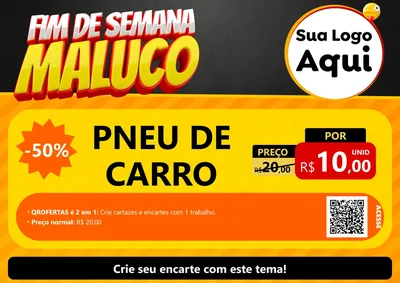 Modelo de Cartaz para Cartaz A4 Horizontal