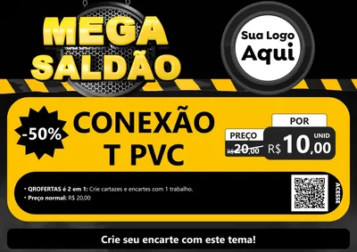 Modelo de Cartaz para Cartaz A4 Horizontal