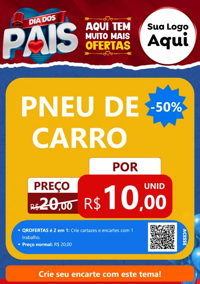 Modelo de Cartaz para Cartaz A4 Vertical