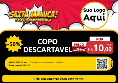 Modelo de Cartaz para Cartaz A4 Horizontal