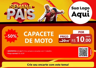 Modelo de Cartaz para Cartaz A4 Horizontal