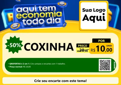 Modelo de Cartaz para Cartaz A4 Horizontal