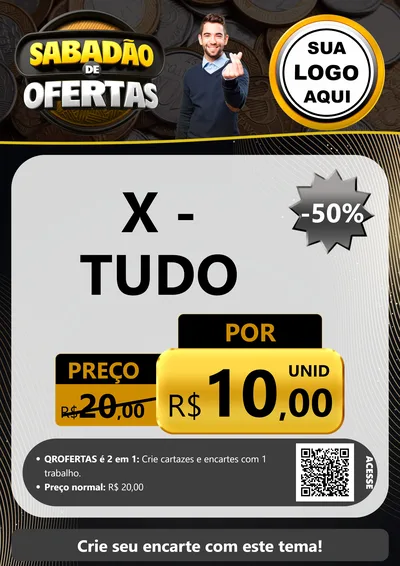 Modelo de Cartaz para Cartaz A4 Vertical