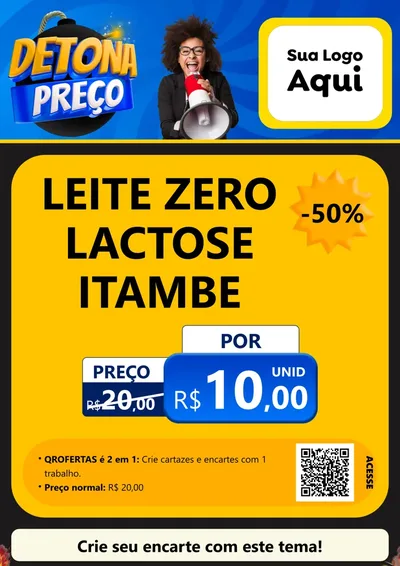 Modelo de Cartaz para Cartaz A4 Vertical