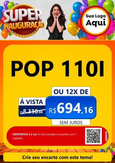 Modelo de Cartaz para Cartaz A4 Vertical