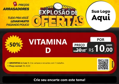 Modelo de Cartaz para Cartaz A4 Horizontal