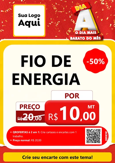 Modelo de Cartaz para Cartaz A4 Vertical