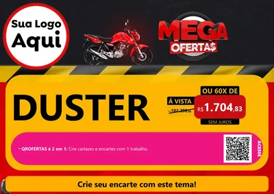 Modelo de Cartaz para Cartaz A4 Horizontal
