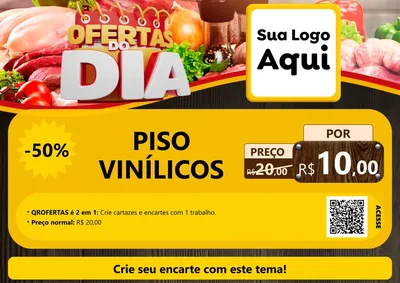 Modelo de Cartaz para Cartaz A4 Horizontal