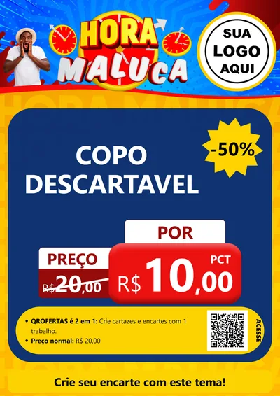 Modelo de Cartaz para Cartaz A4 Vertical