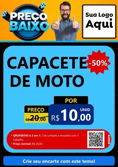 Modelo de Cartaz para Cartaz A4 Vertical