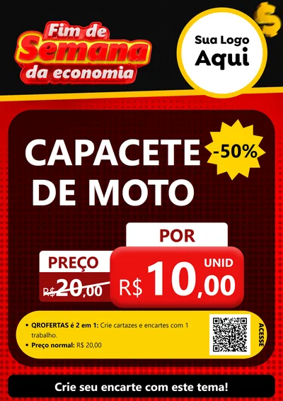 Modelo de Cartaz para Cartaz A4 Vertical