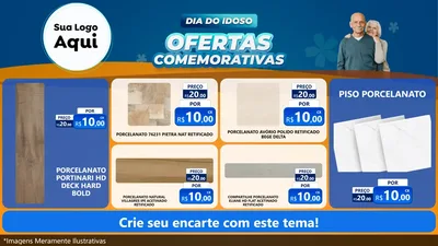 Modelo de TV para TV Horizontal com o tema Dia do Idoso