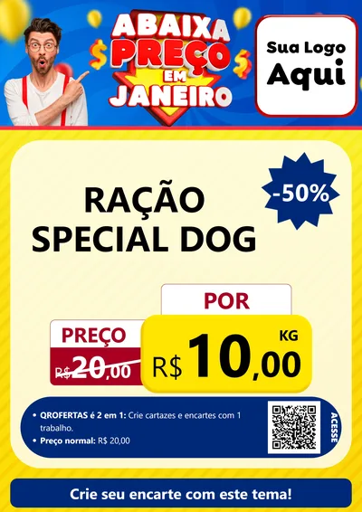 Modelo de Cartaz para Cartaz A4 Vertical
